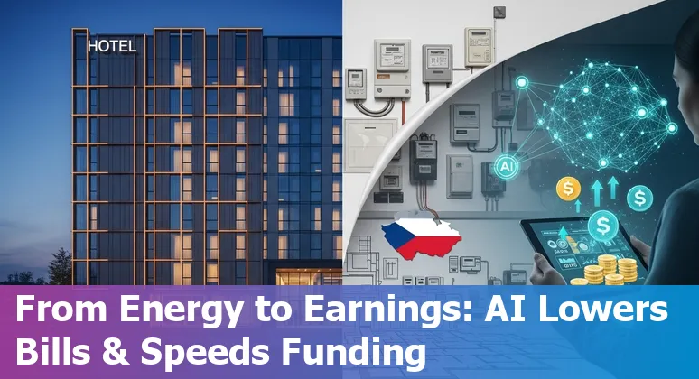 Hotel staff using an AI operations dashboard to cut costs and improve efficiency in Czech Republic hospitality