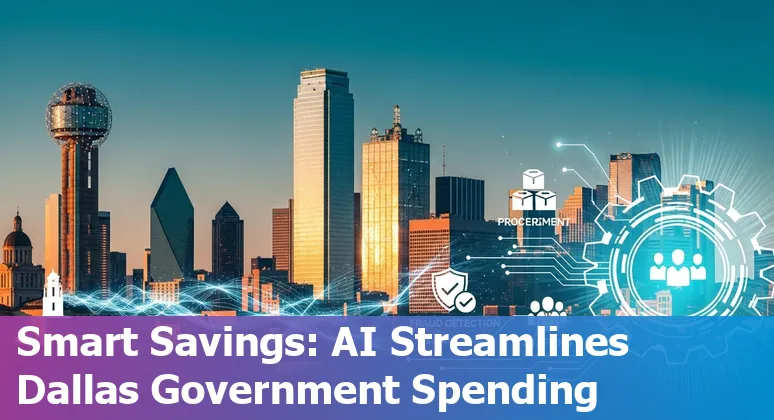 City of Dallas, Texas government staff using AI dashboards to speed procurement and cut costs