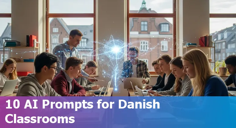 Students and educators in Denmark using AI tools like Copilot and ChatGPT to create study guides and CVs