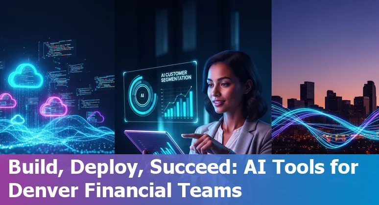 Fintech team discussing AI roadmap for Denver, Colorado financial services in 2025