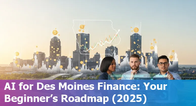 AI and financial services roadmap in Des Moines, Iowa — AI in finance, vendors, and local training in Des Moines, Iowa