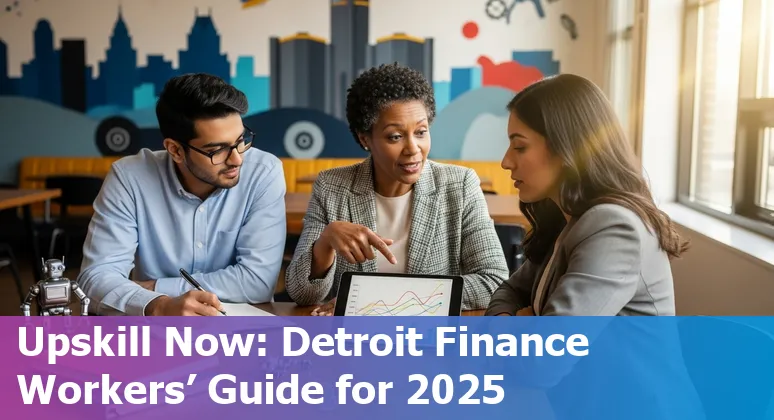 Detroit, Michigan finance worker using AI tools — local upskilling and workforce programs in Michigan