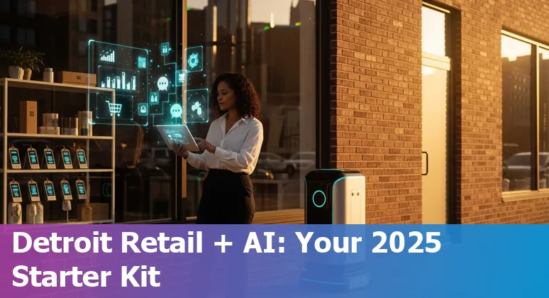 Detroit, Michigan retail store using AI tools in 2025 - beginners guide image