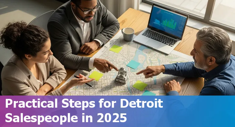 Detroit, Michigan sales team using AI tools—local Michigan context for sales jobs in 2025