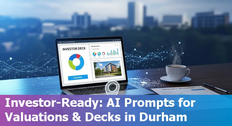 Agent using AI tools to generate listing descriptions and virtual staging for a Durham, North Carolina property