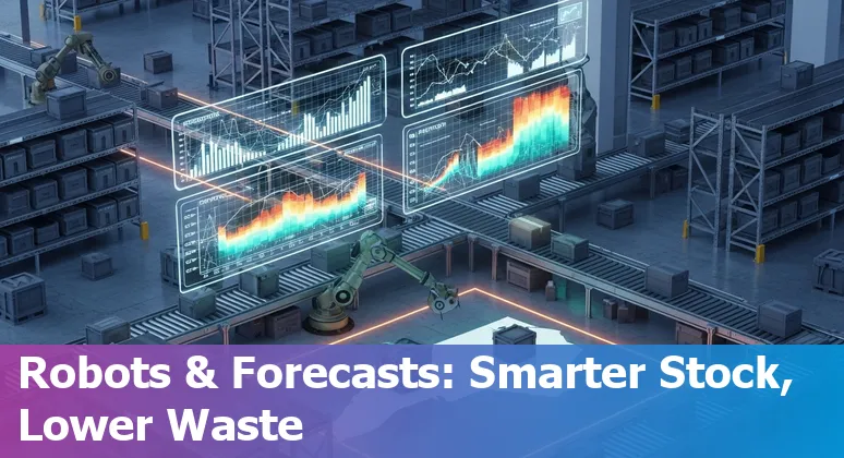 Durham, North Carolina retail store using AI-driven analytics dashboard and smart inventory systems.