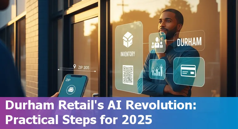 Durham, North Carolina retail store using AI tools and digital twin visualization in 2025