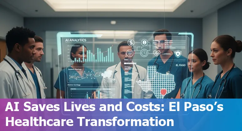 Hospital staff using AI tools to streamline billing and patient intake in El Paso, Texas hospital.