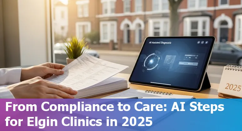 Healthcare professionals reviewing AI deployment roadmap for Elgin, Illinois hospitals in 2025