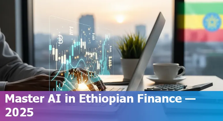 Finance professional using AI tools and dashboards in Ethiopia, 2025