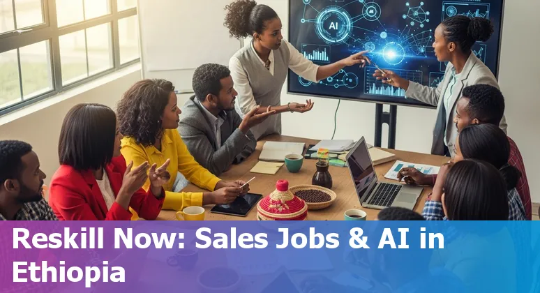 AI and sales team illustration: reskilling and pilots for sales jobs in Ethiopia in 2025