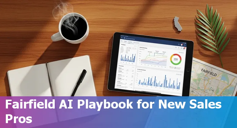 Sales professional using AI tools in an office in Fairfield, California in 2025