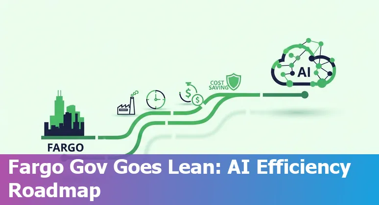 Fargo, North Dakota government team using AI tools to improve efficiency and cut costs in North Dakota, US