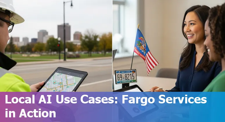 Fargo, North Dakota government team discussing AI adoption and compliance in 2025