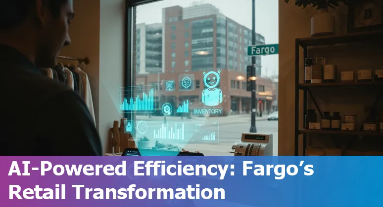 Fargo, North Dakota retail store using AI-powered inventory and customer service systems