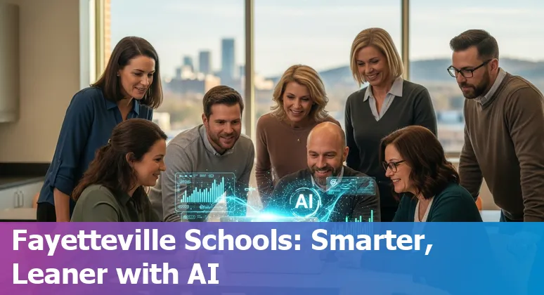 AI tools aiding education companies in Fayetteville, Arkansas to cut costs and improve efficiency