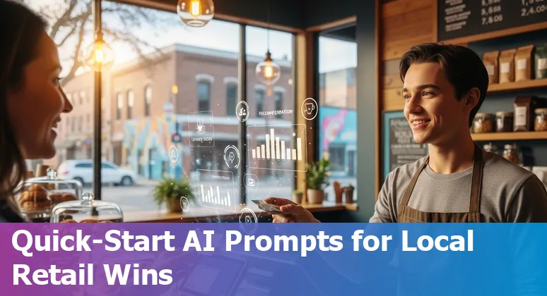 Retail AI in Fayetteville Arkansas: personalized offers, inventory forecasting, chatbots, and virtual try-on illustration