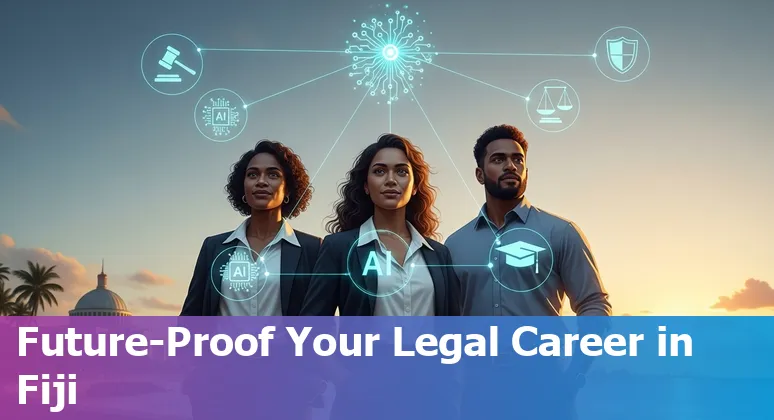 Lawyer using AI tools in an office in Fiji, 2025