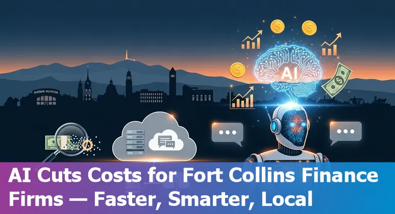 Financial services team discussing AI deployment in Fort Collins, Colorado, USA