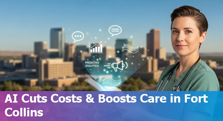 Healthcare staff using AI dashboards in Fort Collins, Colorado clinic to cut costs and improve efficiency