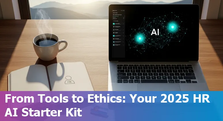 HR professional using AI tools in Fort Collins, Colorado office—2025 beginner guide image