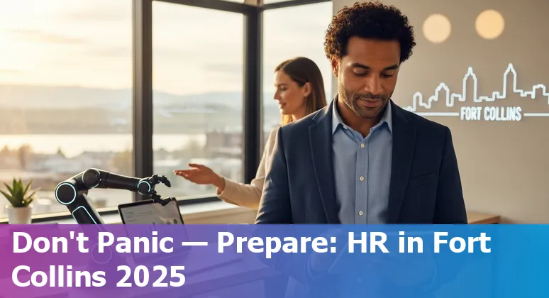 HR team using AI tools in an office in Fort Collins, Colorado — AI and HR in Fort Collins, Colorado 2025