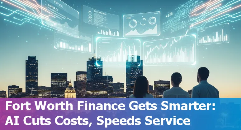 AI helping financial services firms in Fort Worth, Texas — chatbots, fraud detection, automation and smart-city data integrations