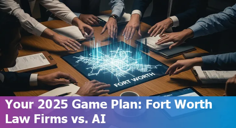Fort Worth, Texas courthouse with AI concepts overlay — Will AI replace legal jobs in Fort Worth, Texas in 2025?