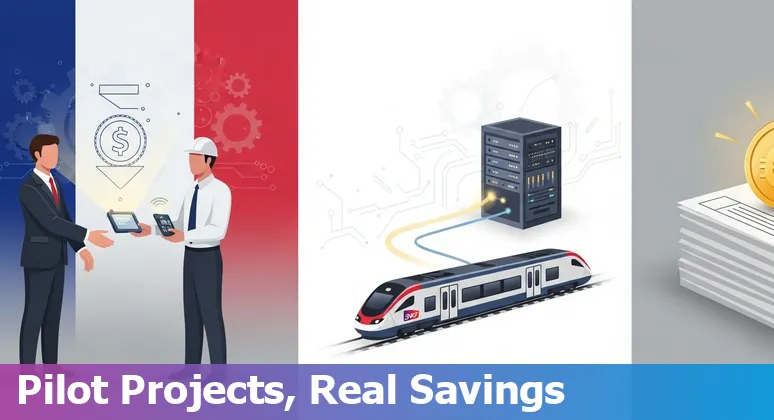 French public-sector AI: Jean Zay supercomputer, SNCF digital twins and government AI projects in France