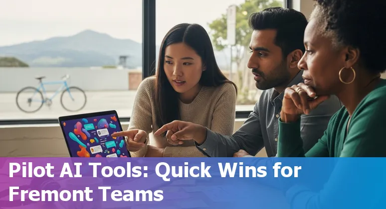 Customer service team using AI tools in Fremont, California office, 2025