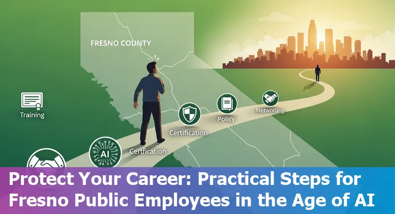 Fresno city hall staff collaborating over digital plans and AI tools with community members