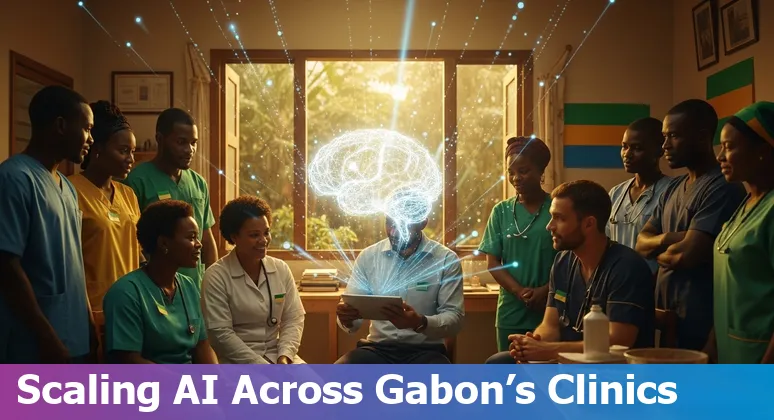 Gabon 2025 healthcare AI roadmap: imaging, governance, data, pilots and training for Gabon hospitals
