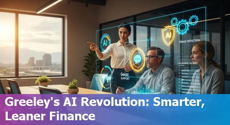Greeley, Colorado, US financial services team using AI dashboards to cut costs and improve efficiency