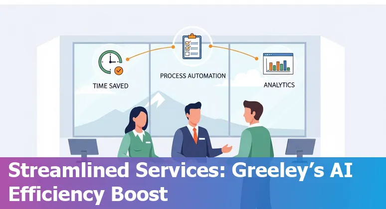 Greeley, Colorado city hall staff using AI dashboards to cut costs and improve efficiency in Colorado.