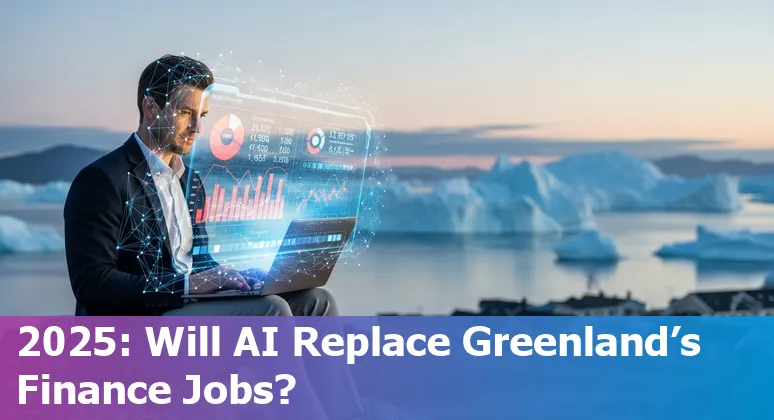 Greenland finance team using AI tools in Nuuk office, 2025