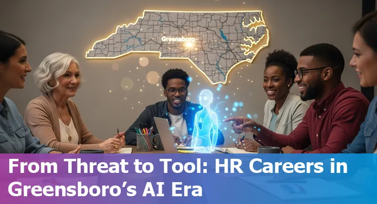 HR team using AI tools in Greensboro, North Carolina office, 2025