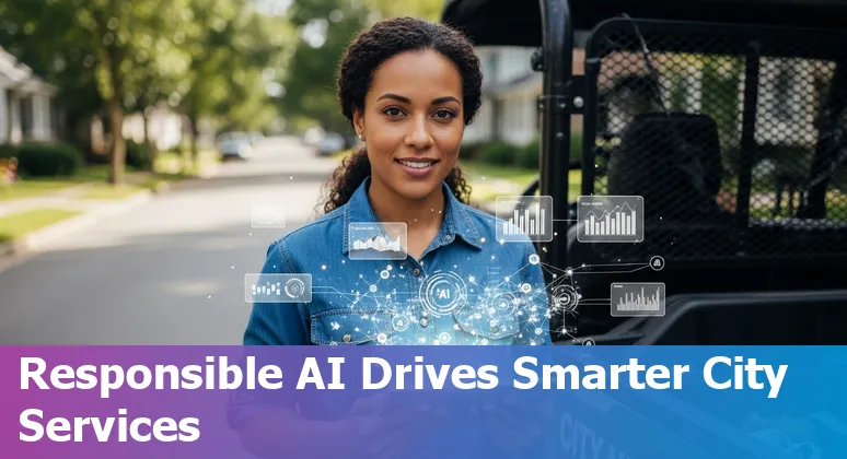 Government employees using AI tools in Greenville, North Carolina office to cut costs and improve efficiency