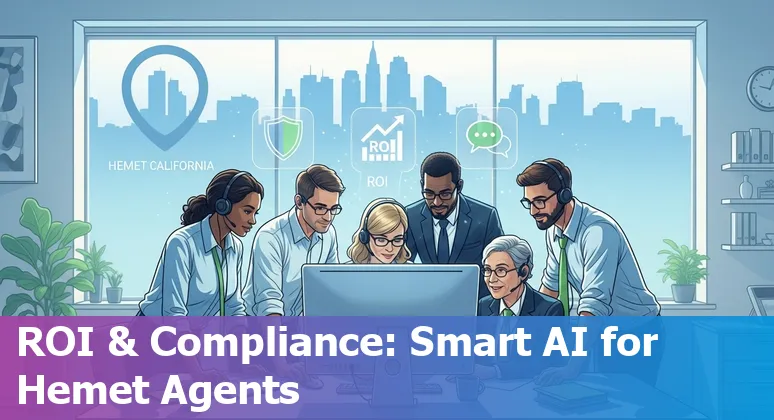 Customer service agent using AI tools in Hemet, California in 2025 - local AI support and chatbots