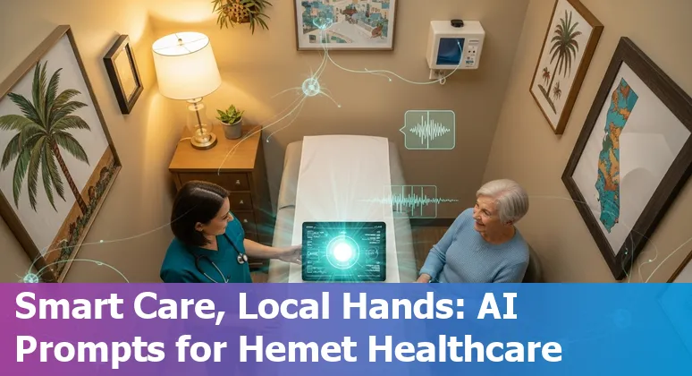 Healthcare providers in Hemet using AI tools like Voiceoc and Google DeepMind for diagnostics and virtual care