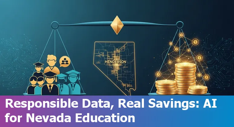 Education technology team using AI tools in Henderson, Nevada to reduce costs and improve efficiency, Nevada, US.