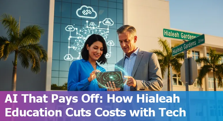 Hialeah, Florida school using AI chatbots and analytics to cut costs and boost efficiency