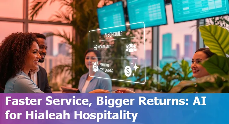 AI-driven hotel operations and cost savings for Hialeah, Florida, US hospitality scene