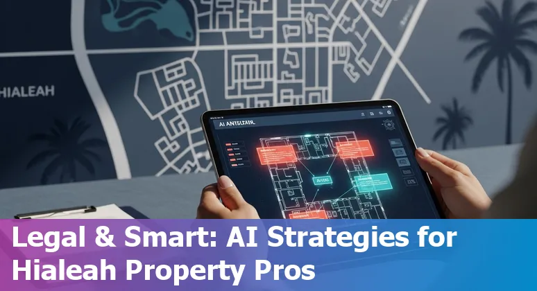 AI in Hialeah Florida real estate 2025: agent using AI tools to analyze Hialeah property data