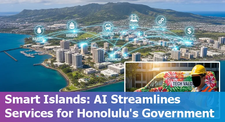 Honolulu, Hawaii, US government officials learning about AI at the Hawaii AI and Cloud Innovation Summit