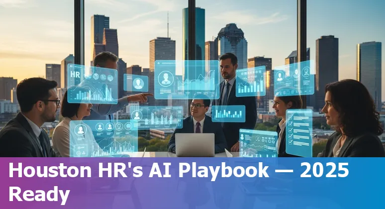 HR professional using AI tools and attending SSON Houston 2025 conference in Houston, TX