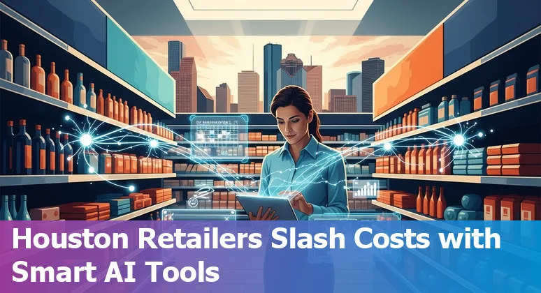 Houston, Texas retail store using AI tools for inventory and routing optimization, Texas, US