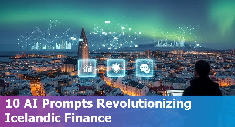 AI use cases for Icelandic financial services: chatbots, fraud detection, compliance and security icons