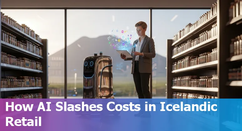 Retail technology and AI in Iceland stores showing efficiency gains for Iceland retailers