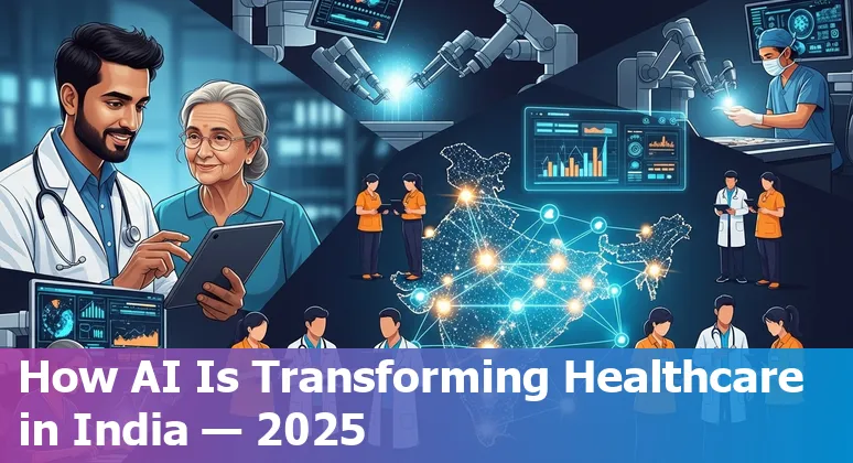 AI in healthcare in India 2025 — doctors, diagnostics and telemedicine in India
