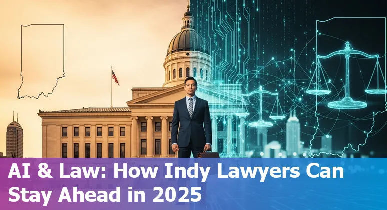 Lawyers using AI tools in Indianapolis, Indiana office — 2025 legal technology and career adaptation